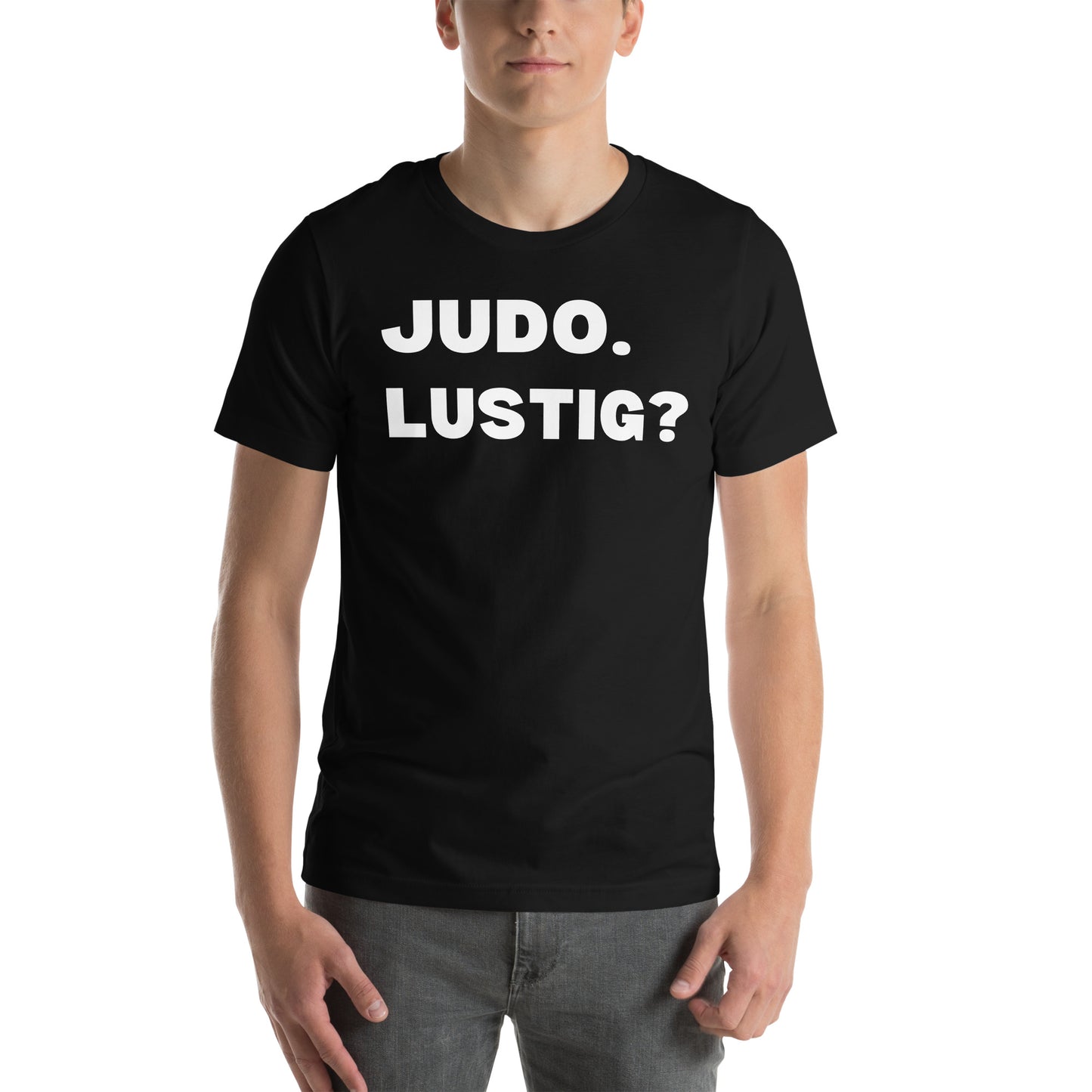 Lustiges Judo T-Shirt - Schwarzgurt im Humor