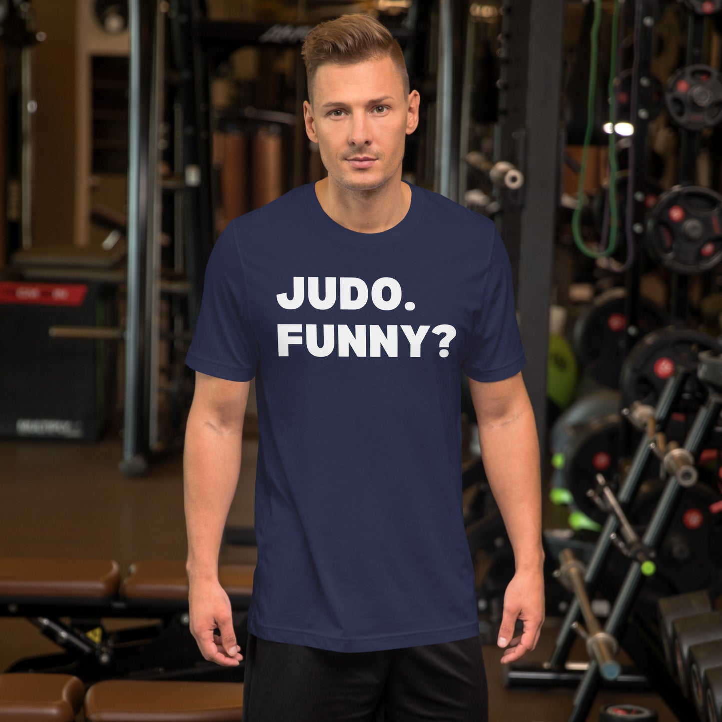 Funny Judo T-Shirt - Ippon in Humor, Black Belt in Fun!